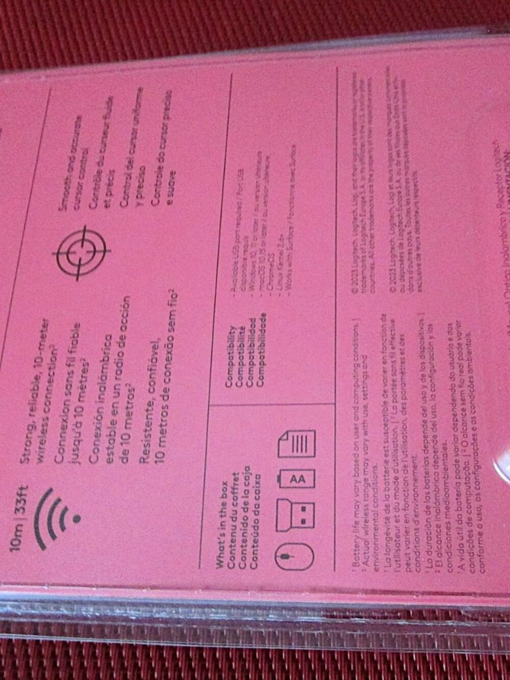 Logitech Limited Edition Design Collection Wireless Mouse, NIP - Picture 3 of 5